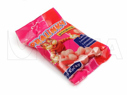 Emballage de fruits secs en sachet sur une ensacheuse verticale avec Eurolock et film BOPP