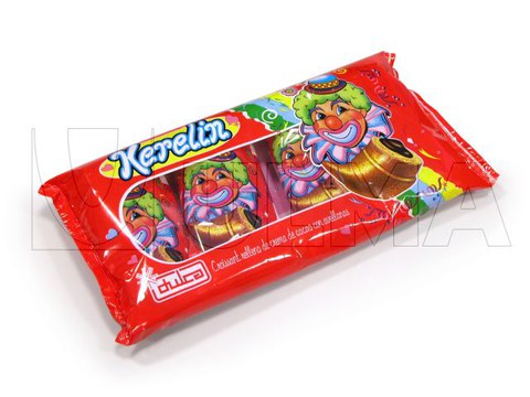 Emballage de croissants, napolitains et différents gâteaux sur une enveloppeuse flow pack (HFFS)