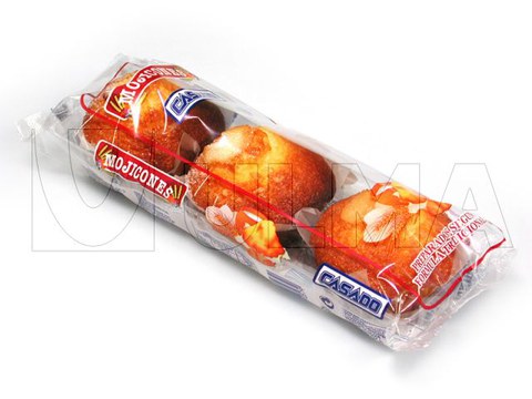 Emballage flow pack (hffs) de cupcakes