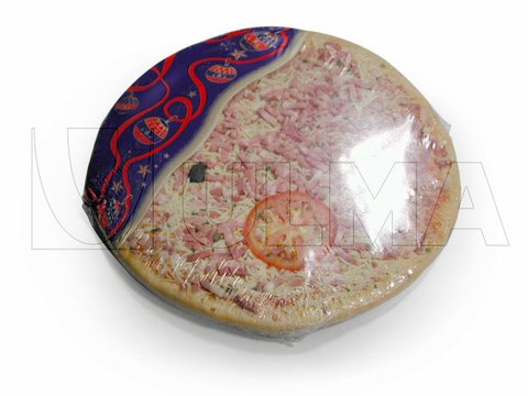 Conditionnement de Pizza fraîche sous atmosphère modifiée.