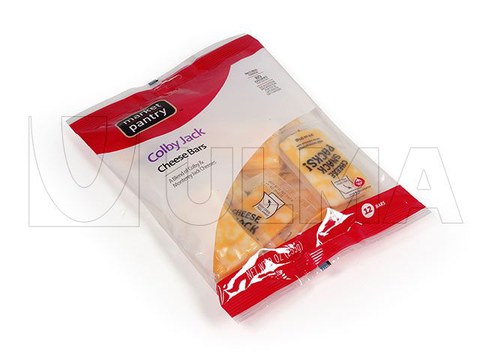 Conditionnement de mini-fromages sur une ensacheuse verticale avec film laminé