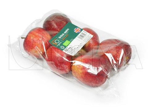 Emballage de pommes sans barquette en flow pack (hffs)