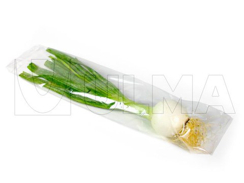 Conditionnement Flow Pack d'oignon.