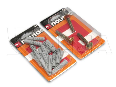 Fixers packaging in blister thermoforming