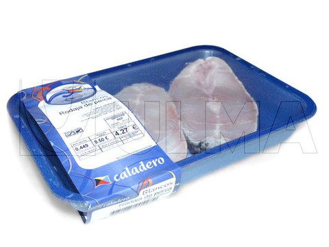 Operculage de barquettes expansées de Poisson sous Atmosphère Modifiée (MAP)