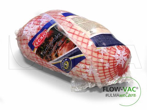 Conditionnement de jambon en Flow Vac.