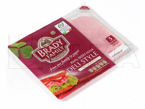 Conditionnement de jambon sous atmosphère modifiée (MAP) avec film rigide en thermoformage